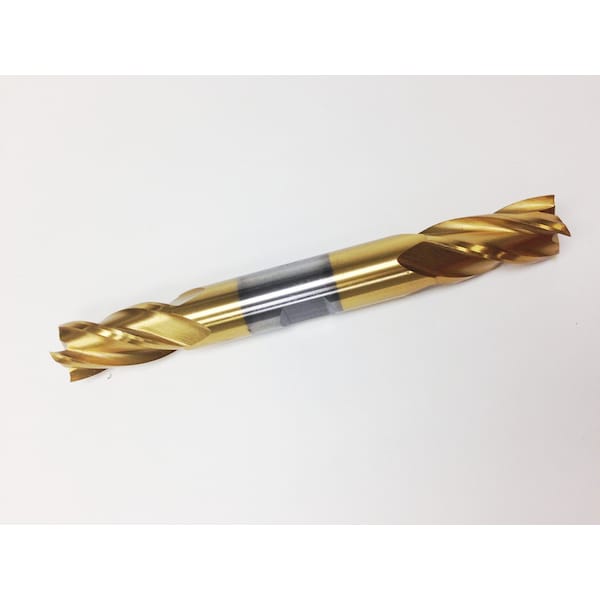 Hhip 58290312 16.24 Tin Double End Center Cut End Mill 4Flute 5/16X3