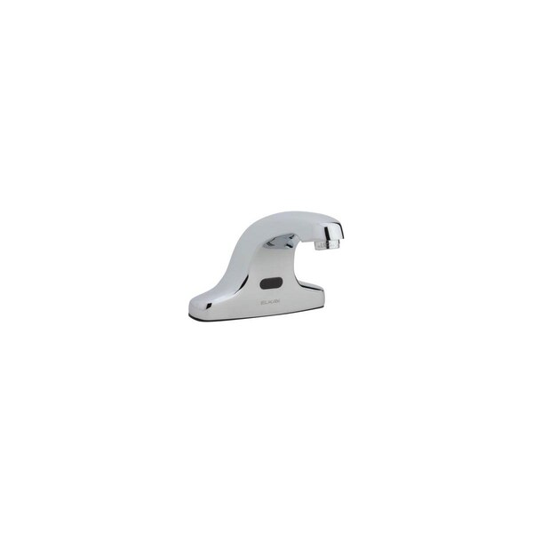 Elkay 1 Hole Faucet, Pre-Rinse, 12" Add-On Spout, Chrome LKB737C - main