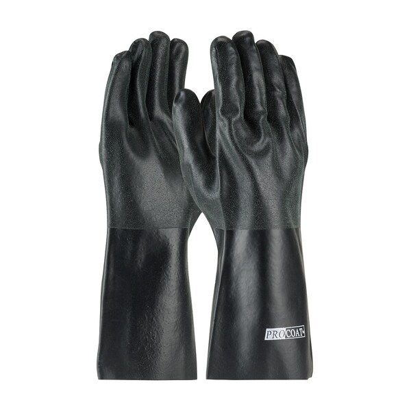 Pip Chemical Resistant Gloves, PVC, 14 in L, Mens, 12 PK 58-8140DD - main