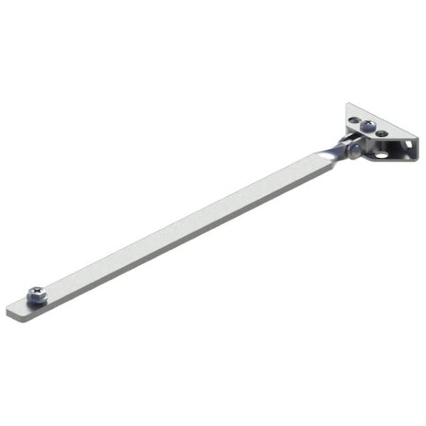 Hager Closer Arm, Sprayed Aluminum, Non Handed, Long Rod and Arm Arm Type 35989 - main