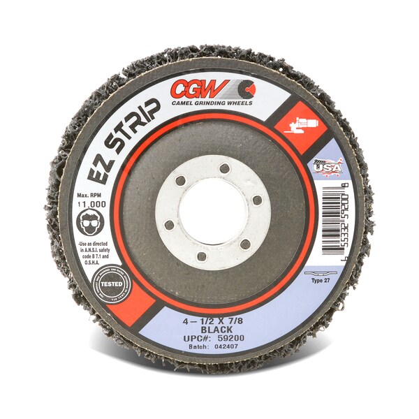 Cgw Camel Grinding Wheels 59203 14.69 Strip Whl, 7x5/811, SC Xtra CRS