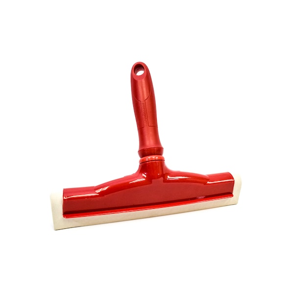 Malish Hand Held Squeegee, 10" Red, PK 6 59210