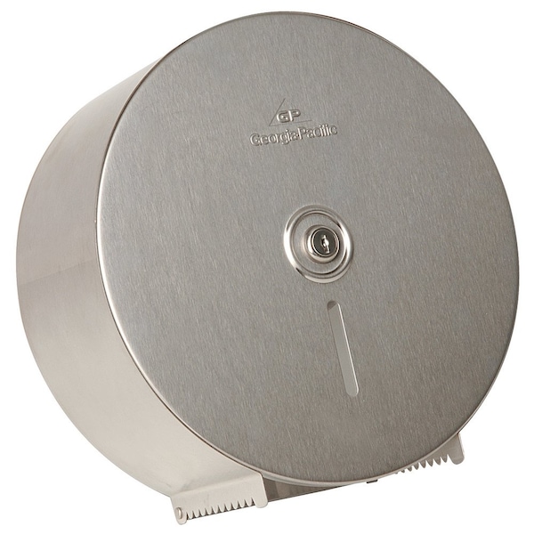 Georgia-Pacific Toilet Paper Dispenser, Silver 59449 | Zoro