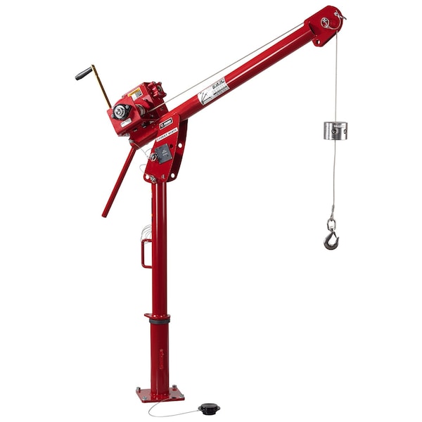 Thern Davit Crane Up To 850Lb Capacity W/ 4Wm2 5PF5-M2 - main