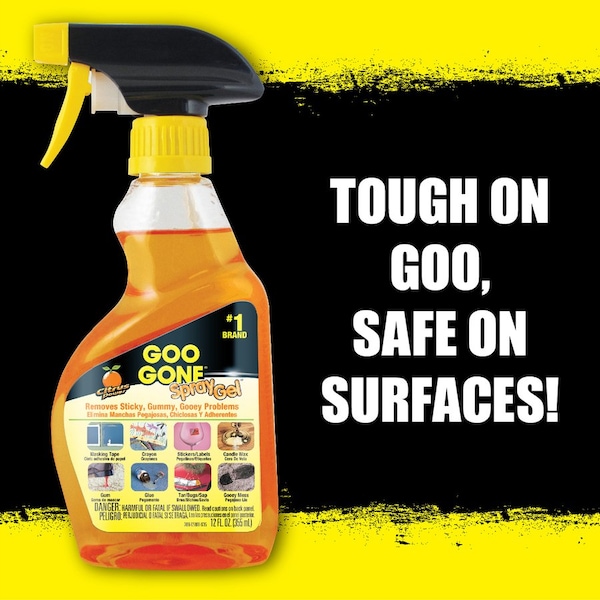 Goo Gone Citrus Adhesive Remover, Orange, 1 gal, Jug 2085 | Zoro