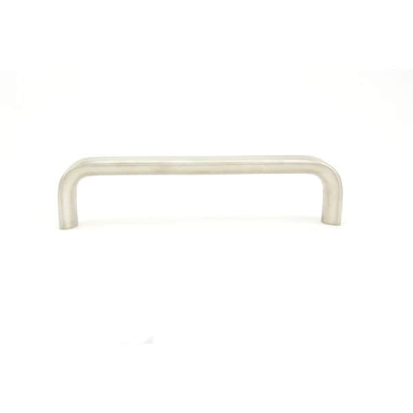 Trimco Offset Pull, 3/4" Diameter and 10" CTC Satin Stainless Steel 90 Degree 1199-2-4.630 - main