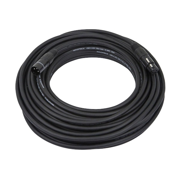 Monoprice 100ft (30.4 Meter) 3-pin DMX Lighting & AES/EBU Cable