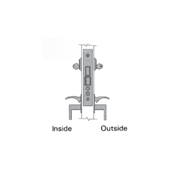 Baldwin Entry Handlesets Bright Chrome 6025.260.R - main