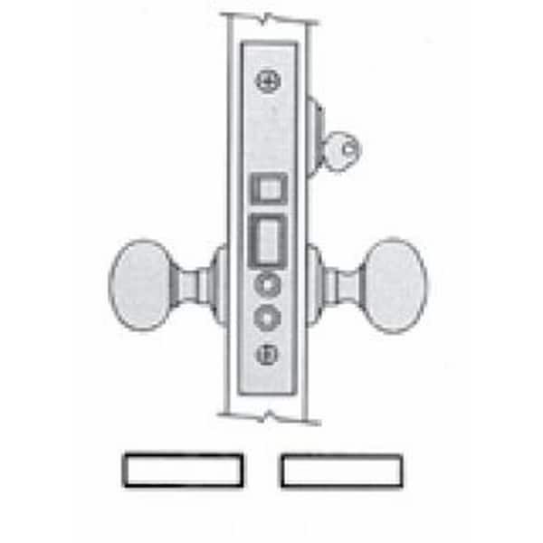 Baldwin Corridor Office Handlesets Oil Rubbed Bronze 6060.102.RRLS - main