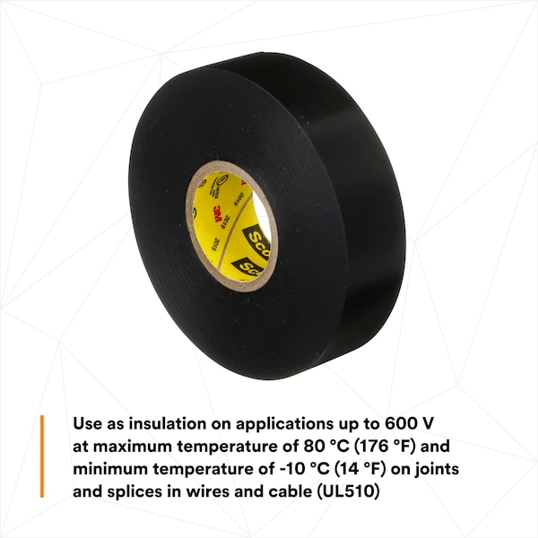 ネット　７，６ｍ×３ｍ 3M Vinyl Electrical Tape, 3/4 in W x 76 ft L , 7 mil Thick