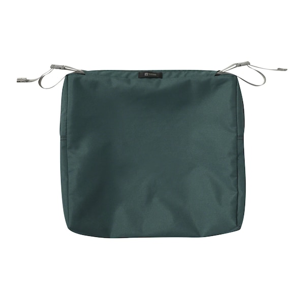 Classic Accessories Ravenna Patio Cushion Slipcover, Mallard Green, 17" 60-370-011101-RT - main