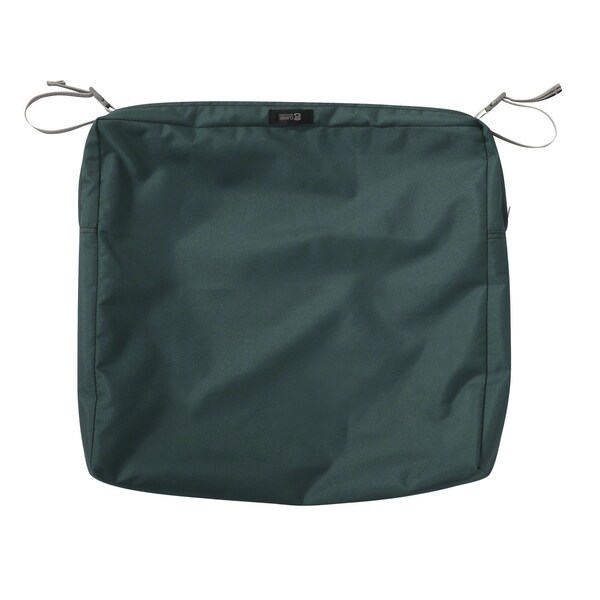 Classic Accessories Ravenna Patio Cushion Slipcover, Mallard Green, 21 60-373-011101-RT - main