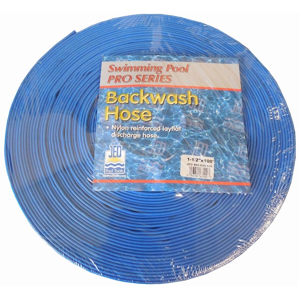 Jed Pool Tools Comm Reinforced BW Hose 2" x 50 ft 60-635-050 - main
