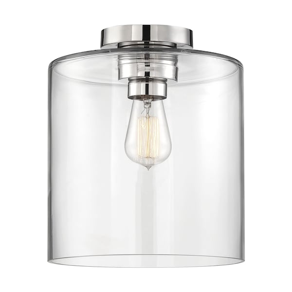 Nuvo Fixture, Semi Flush, Incandescent, 100W, 60/6778 - main