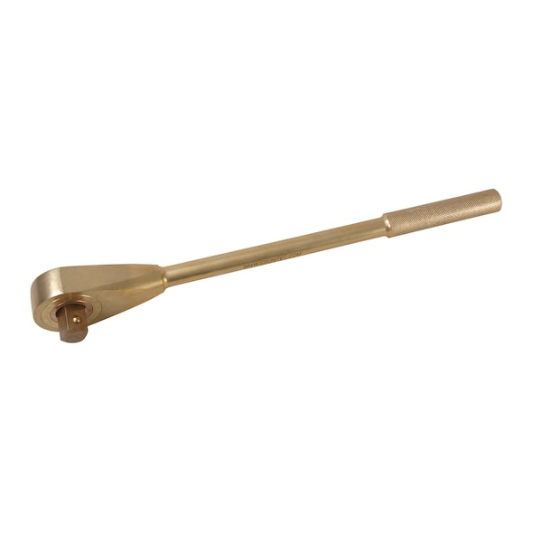 Cs Unitec Non Sparking Ratchet Wrench, 1/2in, Aluminum Bronze EX1501S-B-A - main
