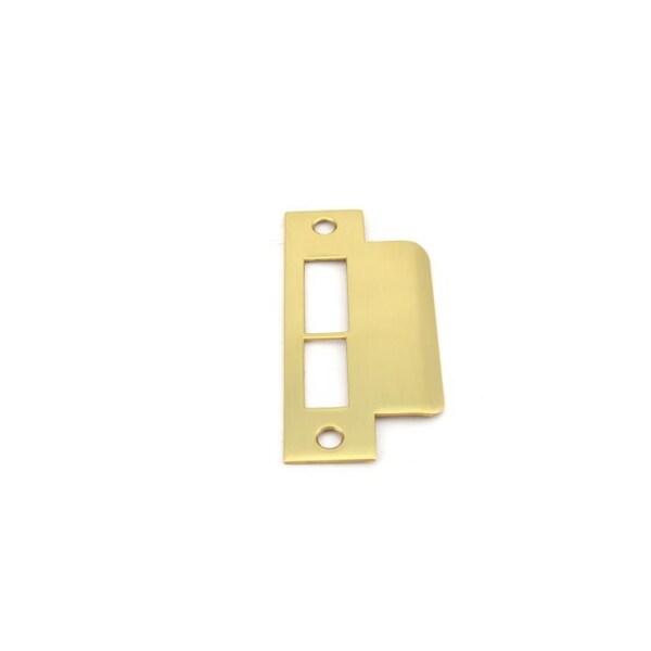 Baldwin Satin Brass with Brown Strikes Satin Brass with Brown 6339.060.R158 - main