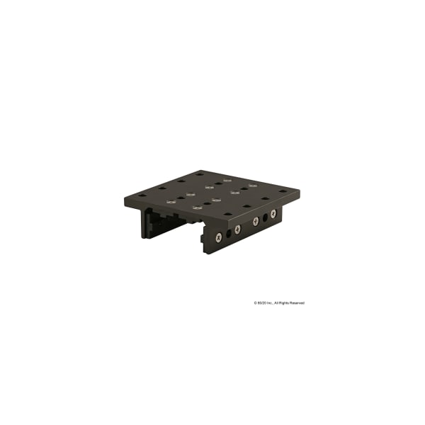 80/20 Dbl Flange Linear Bearing Brake Kit 4" 6424BLACK Zoro