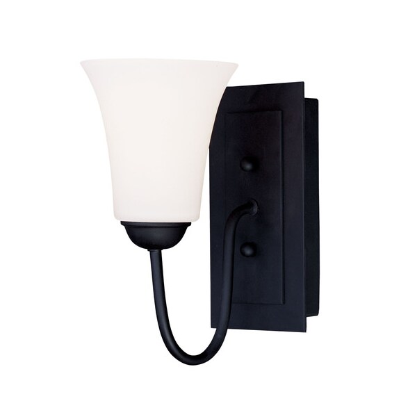 Livex Lighting Ridgedale 1 Light Black Wall Sconce 6481-04 - main