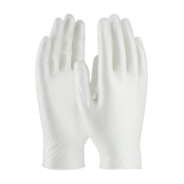 Pip Disposable Gloves, Vinyl, Powdered, White, 2XL, 100 PK 64-V2000/XXL