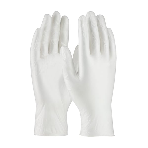 Pip Ambi-dex 64-V3000, Disposable Gloves, 3 mil Palm, Vinyl, Powder-Free, XS, 100 PK, Transluscent White 64-V3000PF/XS - main
