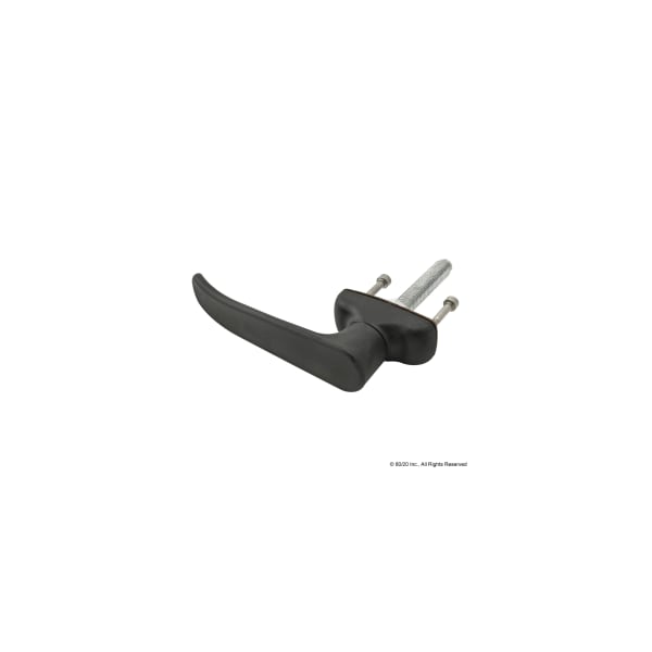 80/20 Black Furniture L-Handle - Non-Locking 65-2959 - main
