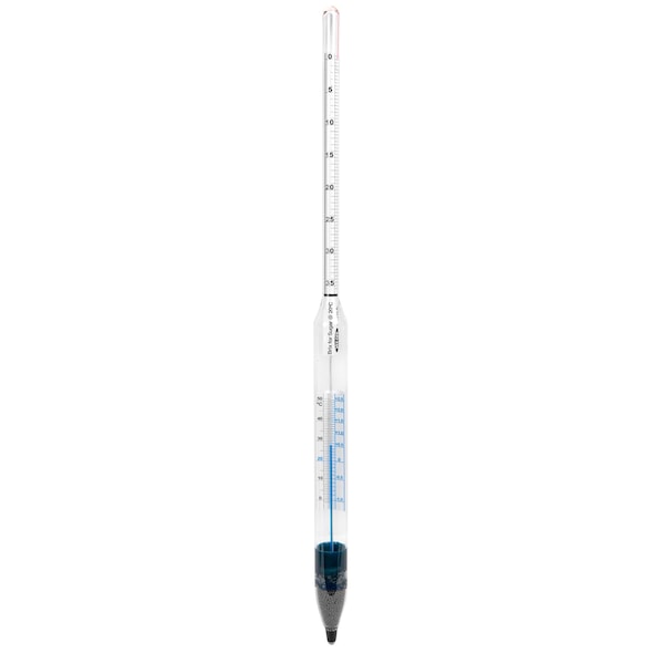 Vee Gee Brix Hydrometer w/Thermometer, degrees C 6601TS10 Zoro