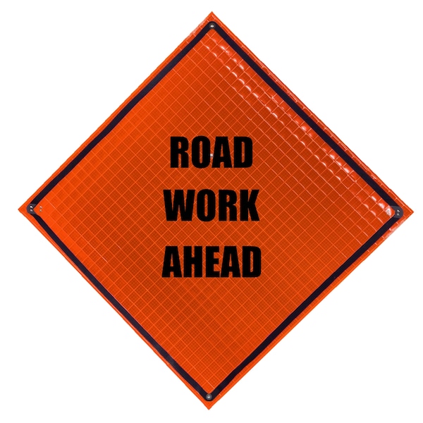 Eastern Metal Of Elmira Super Bright Roll Up Sign, 36"x36", RWA C-36-SBO-RWA - main
