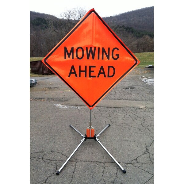 Eastern Metal Of Elmira Inc. Dual Spring Rigid Sign Stand, Mid Size X-552-KL