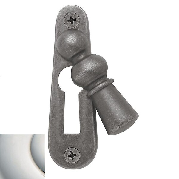 Baldwin Estate Lifetime Bright Nickel Faceplates 0406.055 - main