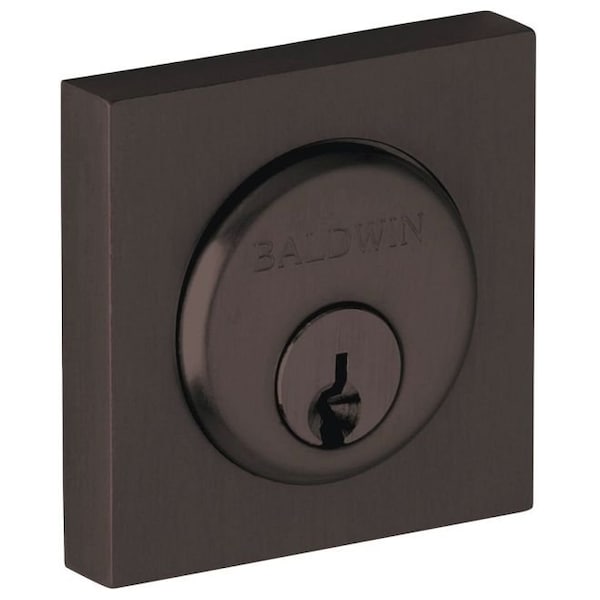 Baldwin Contemporary Square Oil Rubbed Bronze Cylinders Oil Rubbed Bronze 6743.102 - main
