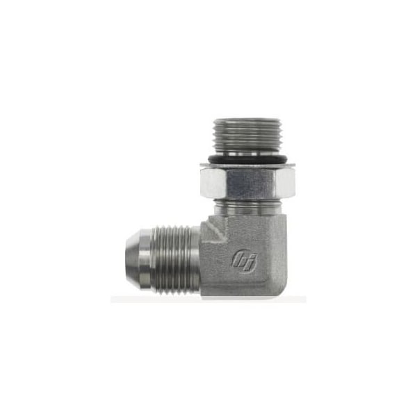 Brennan Industries Hydraulic Fittings, 1/4" Male JIC- 1/4" M 6801-04-04-NWO-FG - main