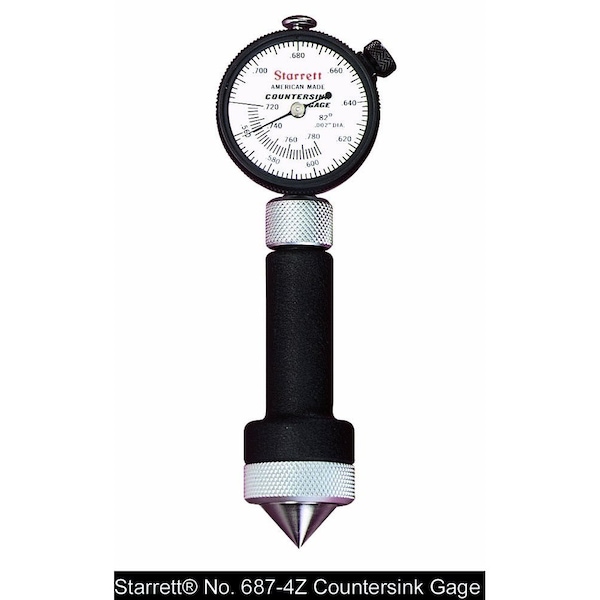 Starrett Countersink Gage 020170 6881Z Zoro