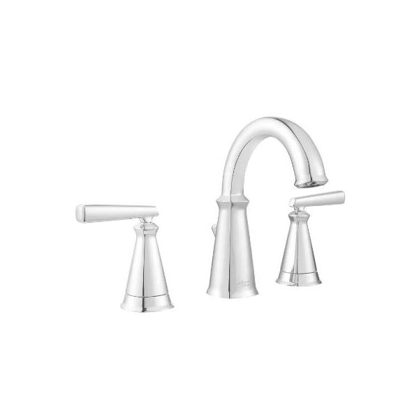 American Standard Dual Handle Edgemere 8" Widespread Ch, 8" Mount, Polished chrome 3 Hole 7018.801.002 - main