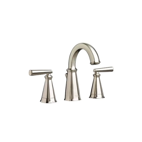 American Standard Dual Handle Edgemere 8" Widespread Bn, 8" Mount, Brushed Nickel 3 Hole 7018.801.295 - main