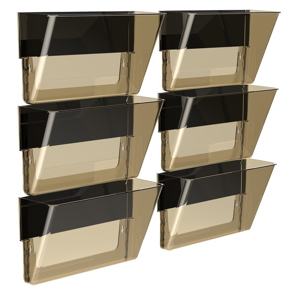 Storex Magnetic Wall Pocket, letter, PK6 70235B06C - main