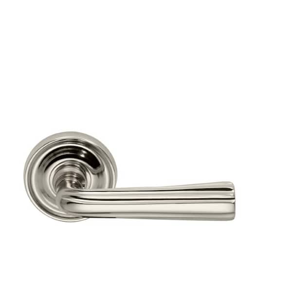 Omnia Lever 2-3/16" Rose Pass 2-3/4" BS T 1-3/4" Doors Bright Nickel 706 706/55C.PA14 - main
