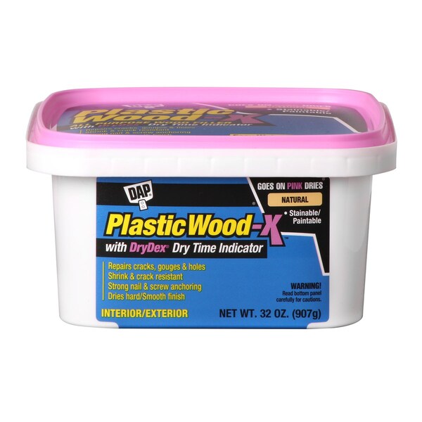 Plastic WoodX Natural Epoxy Plastic WoodX w/Drydex Nat Qt, PK4