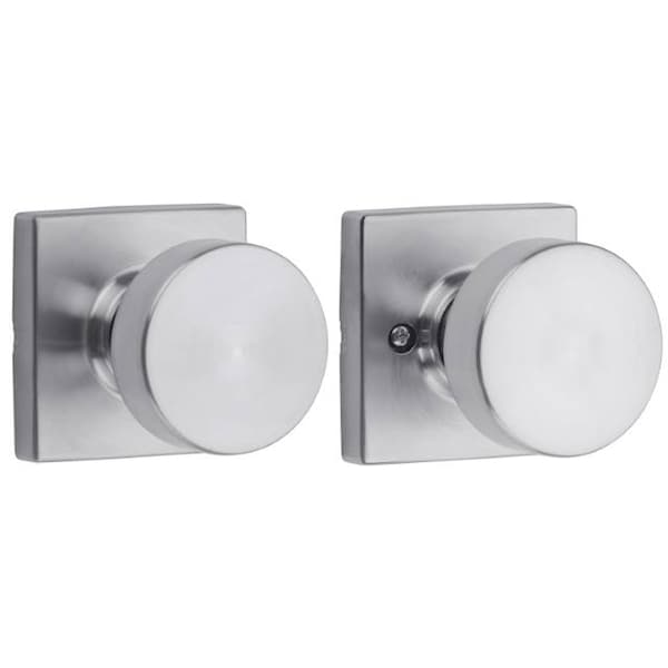 Kwikset Pismo Knob w/Square Rose Passage Lock 720PSKSQT-26D - main