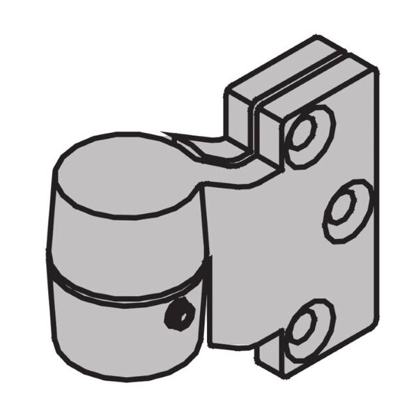 Ives Aluminum Painted Pivot 7212INTSP28RH 7212INTSP28RH - main