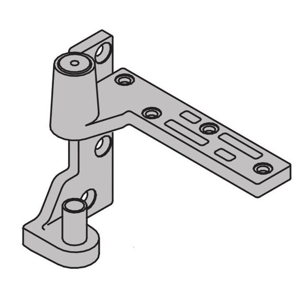 Ives Satin Stainless Steel Pivot 7215FBTM32DRH 7215FBTM32DRH - main
