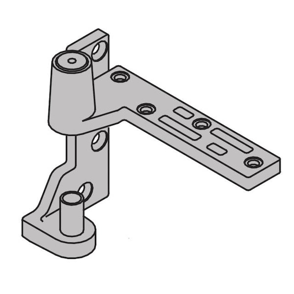 Ives Bright Stainless Steel Pivot 7215FBTM32LH 7215FBTM32LH - main