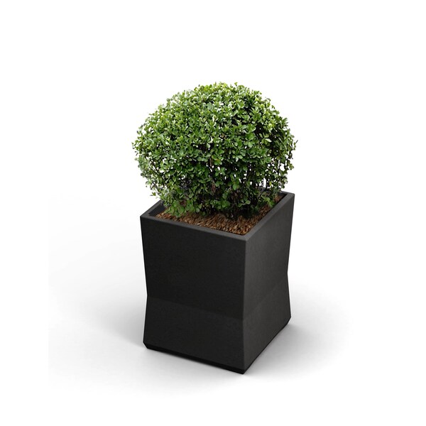 Commercial Zone Products Small ModTec Planter, Gunmetal Stain 724266 - main