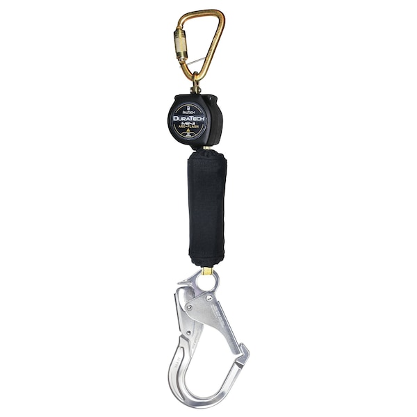 Falltech Not Applicable Self-Retracting Lifeline, 6 ft. Length, Carabiner, Steel, 1 Leg(s) 72906SC5 - main