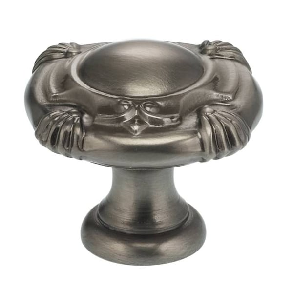 Omnia Ornate Cabinet Knob Antique Nickel 1-3/16" 7430/30.15A - main