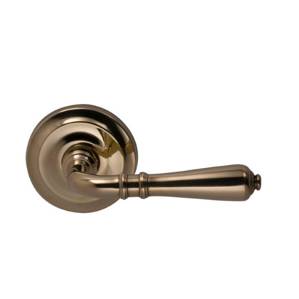 Omnia LVR 2-5/8" Rose Priv 238BS Full Lip 1-3/4" Doors ULQ Bright Brass 752 752/00BF.PR3A
