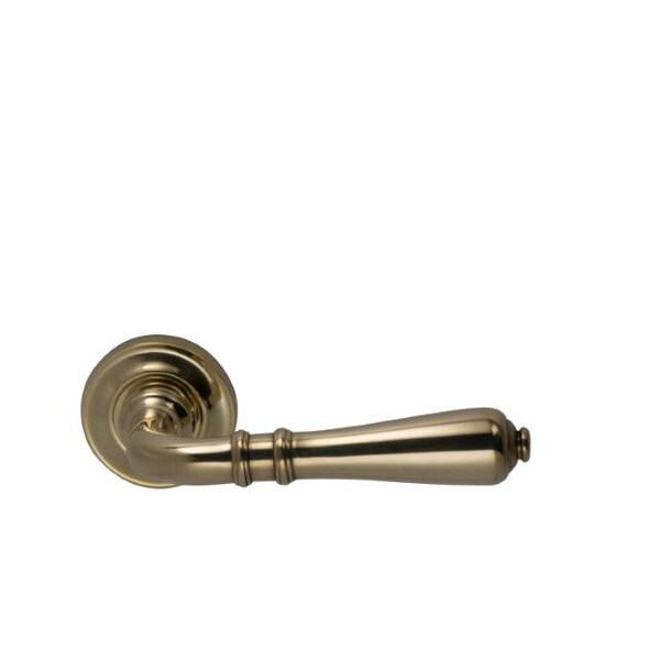 Omnia LVR 1-3/4" Rose Pass 2-3/8" BS T 1-3/8" Doors ULQ Bright Brass 752 752/45.PA3A