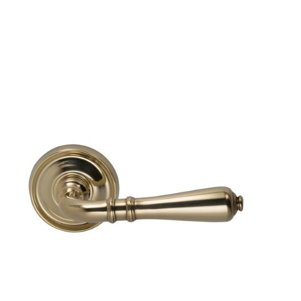 Omnia LVR 2-3/16" Rose Pass 234BS Full Lip 1-3/8" Doors ULQ Bright Brass 752 752/55AF.PA3A