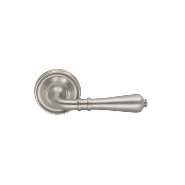 Omnia Lever 2-3/16" Rose Pass 2-3/8" BS T 1-3/4" Doors Satin Nickel 752 752/55B.PA15 - main