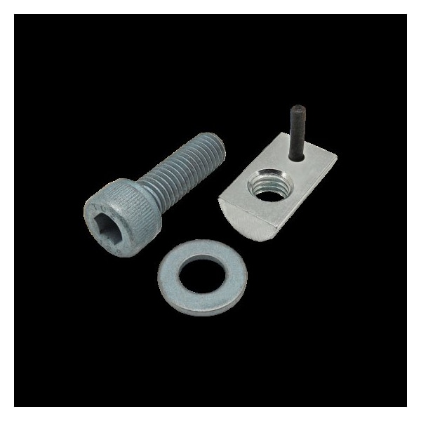 80/20 M8-1.25 Socket Head Cap Screw, Blue Zinc Plated Steel, 25 mm Length 75-3465 - main