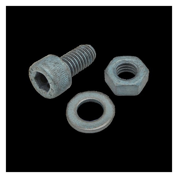 80/20 M6-1.00 Socket Head Cap Screw, Blue Zinc Plated Steel, 12 mm Length 75-3469 - main